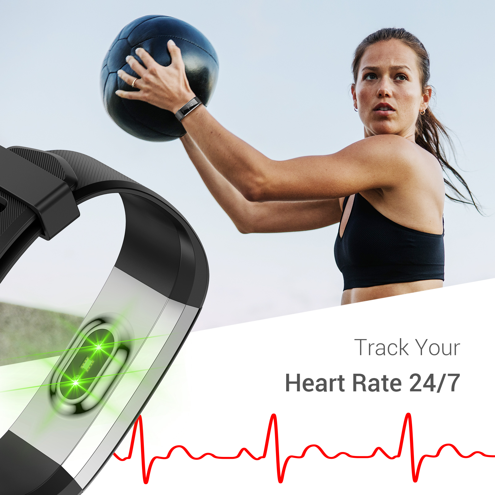 Eurans Fitness Tracker for Men and Women EURANS